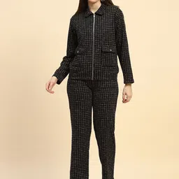 Global Republic Checked Sweatshirt With Trousers Co-Ords-image-7