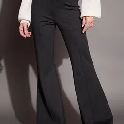 SASSAFRAS BASICS Women Mid-Rise Trousers-image-5