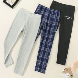 INCLUD Boys Pack Of 3 Printed Relaxed Fit Track Pants-image-27