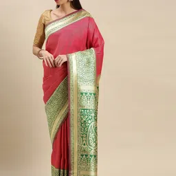 flaher Woven Design Zari Designer Banarasi Saree-picture-38