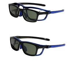 Vintage Unisex Polarised and UV Protected Sports Sunglasses with Lens Clip Solo Col 10-50