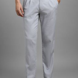 Louis Philippe Men Pleated Trousers-image-94