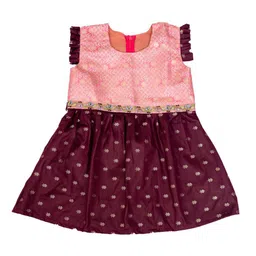 BAESD Girls Embellished Floral A-Line Dress-14
