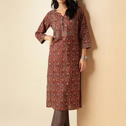 KALINI Women Floral Printed Floral Kurta-picture-39