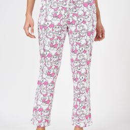Dreamz by Pantaloons Women Printed Pure Cotton Mid Rise Lounge Pant-picture-3