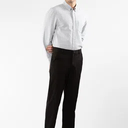 LOVE PANGOLIN Men Straight Fit Easy Wash Trousers-picture-12