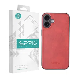 SPRIG Solid Printed iPhone 16 Plus Back Case Mobile Accessories-6