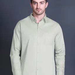 GODFREY Spread Collar Regular Fit Casual Shirt-image-36