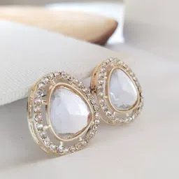Anouk Triangular Studs Earrings image 2