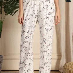 TAG 7 Pack Of 2 Printed Cotton Mid-Rise Lounge Pants-image-99