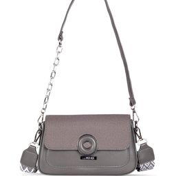 Luvoksi Women Colourblocked Structured Sling Bag-image-13