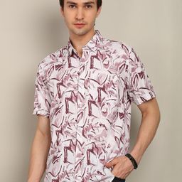 BLYNK Men Classic Printed Casual Shirt-image-113