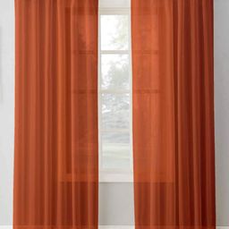 Dekor World Multicoloured Set of 2 Sheer Door Curtain-57