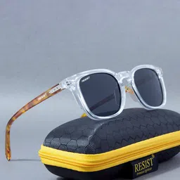RESIST EYEWEAR Unisex Wayfarer Sunglasses with UV Protected Lens-image-77
