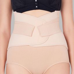 PLUMBURY Post Pregnancy Recovery Waist Trimmer Tummy Control Shapewear Belt-20