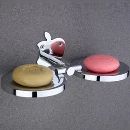 GLOXY Silver-Toned Stainless Steel Soap Holder-picture-25