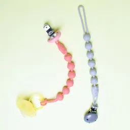 Silicone Pacifier Chain Clip for Baby, One Piece Pacifier Clips Without Soother-picture-22