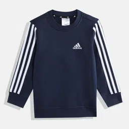 ADIDAS Boys 3 Striped CR FL Sweatshirt-picture-5