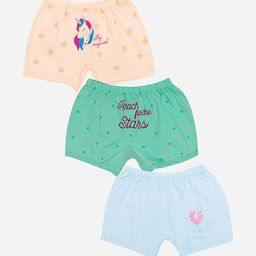 Bodycare Girls Pack Of 3 Printed Shorts-picture-19