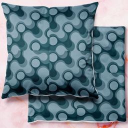 ArtzFolio Multicoloured Set of 2 Velvet Square Cushion Covers-49
