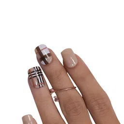BEROMT Set Of 16 Press On Artificial Nails With Application Kit - BFN536CN image 2