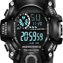 Hala Men Solid Round Tang Regular Digital Watch-m2 G90 image 4