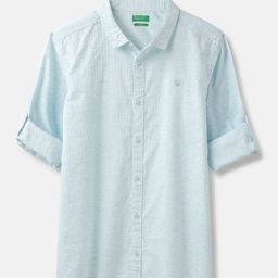 United Colors of Benetton Boys Regular Fit Casual Shirt-image-59