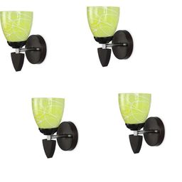 SOMIL Yellow Glass Cylinder Wall Lamps-image-51