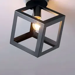 Homesake Black Contemporary Ceiling Lamp-58