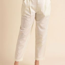 Fabclub Women Cotton Regular Fit Trousers-image-41