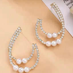 Bohey by KARATCART Contemporary Drop Earrings-image-98