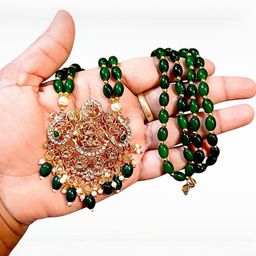 NAMOHH ENTERPRISSES Gold-Plated Alloy Artificial Beads Jewellery Set-image-82