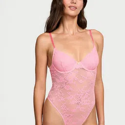 Victoria's Secret Self Design V-Neck Bodysuit-picture-17