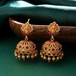 THE AAB STUDIO Classic Jhumkas Earrings-23