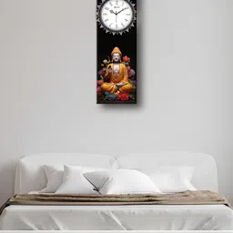 OLIVE TREE White & Black Printed Traditional Wall Clock-13