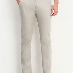 Allen Solly Men Printed Slim Fit Trousers-image-41