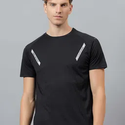 DIDA Men Dri-FIT Solid Round Neck T-shirt-image-51