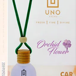 UNO AROMA Orchid Flower Hanging Car Freshener 15ml image 4