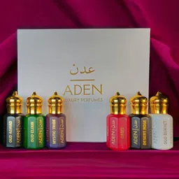 ADEN Set of 6 Non Alcoholic Attar - 12 ml Each-7