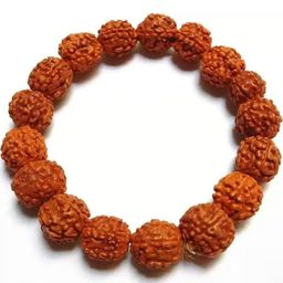 Divine souvenirs Brown Wood Bracelet-image-40