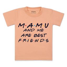 Arvesa Kids Typography Printed T-shirt-image-92