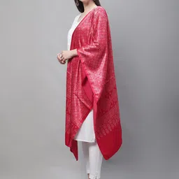 LOOM LEGACY Ethnic Motifs Block Printed Dupatta image 2