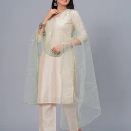 Stylum Striped Net Dupatta image 2