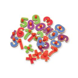 Funskool Multicoloured Number Wooden Puzzle image 3