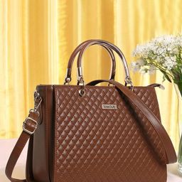 WOMEN MARKS PU Handheld Bag with Quilted-16