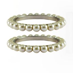 Vidhya Kangan Women White Bangle-image-16
