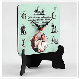 fnp Black Printed Traditional Table Clock-picture-39