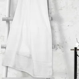 MYTRIDENT White 1 Cotton 500 GSM Bath Towel-image-22