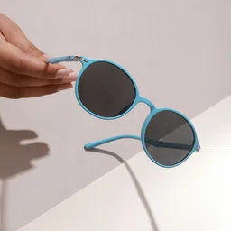 ENRICO Unisex Round Sunglasses with Polarised Lens EN BS 1002 C4-5