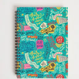 Chumbak Printed Spiral Notebook-28